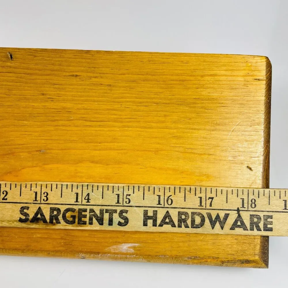 Vtg Wood Wall Shelf Coyote Cutout Country Farmhouse Cottagecore Southwest 18x5